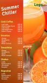 Dapper Juice Menu (Orange)